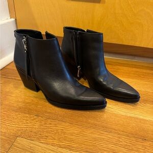 Sam Edelman low heeled boots with pointed toe